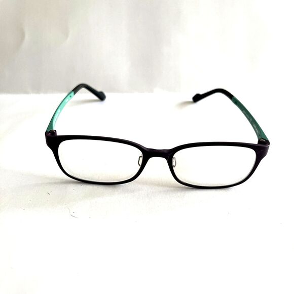 141 Eyeglasses Laurel Hurst Eggplant Aquafresh Frames Only Purple 51-18-140 - Picture 1 of 6